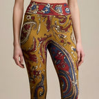 Boho Paisley Leggings | High Waist Festival Yoga Pants