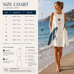 Whale Print A-Line Dress | Coastal Marine Pocket Mini Dress