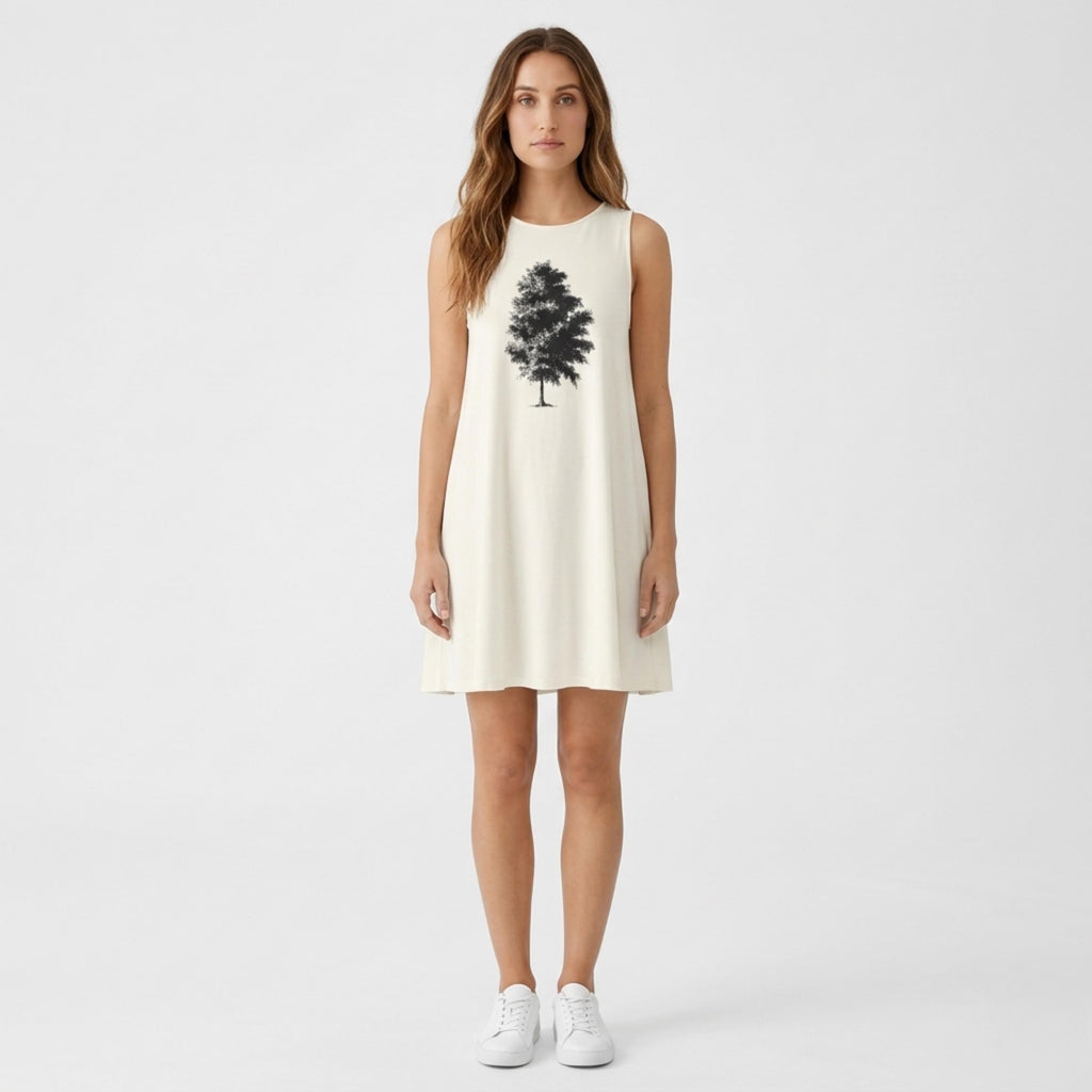 Relaxed A-Line Pocket Mini Dress | Flowy Summer Vacation Dress