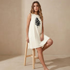 Relaxed A-Line Pocket Mini Dress | Flowy Summer Vacation Dress