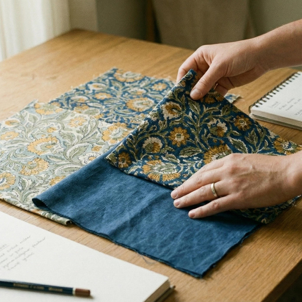 Boho Floral Midi Dress | Relaxed Vintage Summer Dress