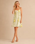 Lemon Blossom Cami Dress | Mediterranean Resort Sundress