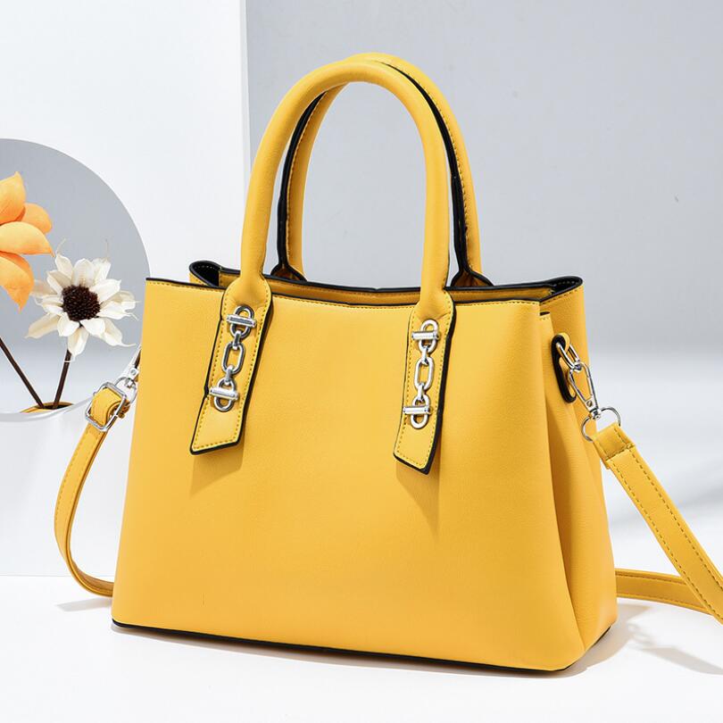 Women's solid shoulder and crossbody bag in eight color options