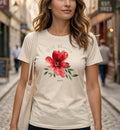 Still Blooming Botanical T-Shirt | 100% Cotton Flower Graphic Tee