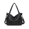 Women's large black hobo tote bag in 47cm or 52cm size