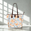 Boho Floral Tote Bag | Water-Resistant Summer Shoulder Bag