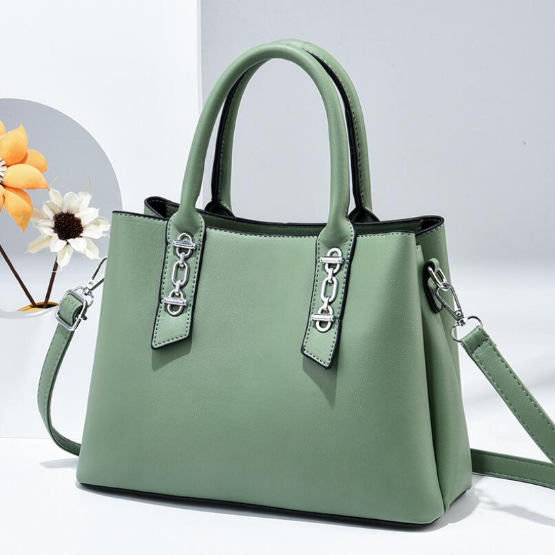 Women's solid shoulder and crossbody bag in eight color options