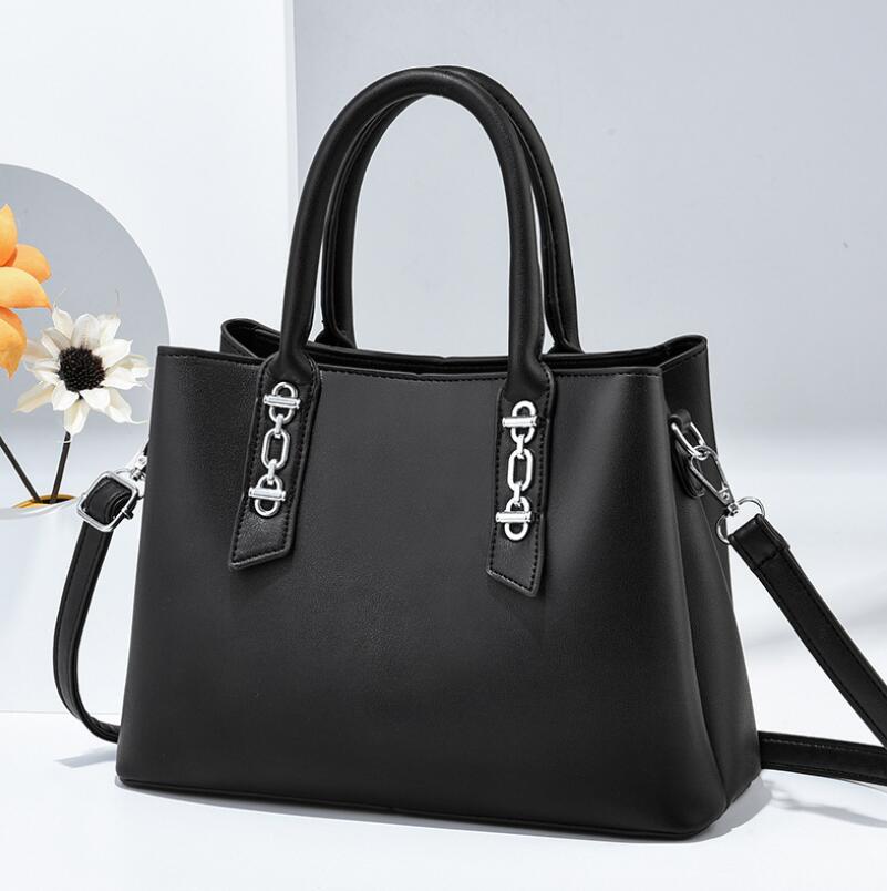 Women's solid shoulder and crossbody bag in eight color options