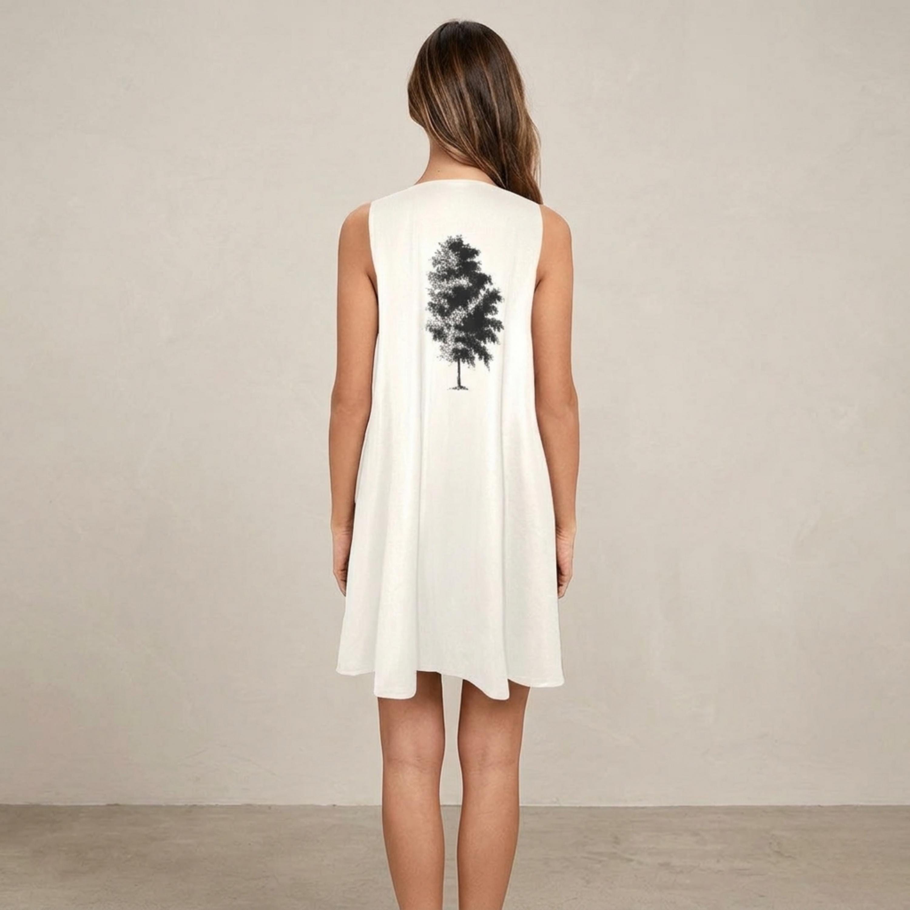 Relaxed A-Line Pocket Mini Dress | Flowy Summer Vacation Dress