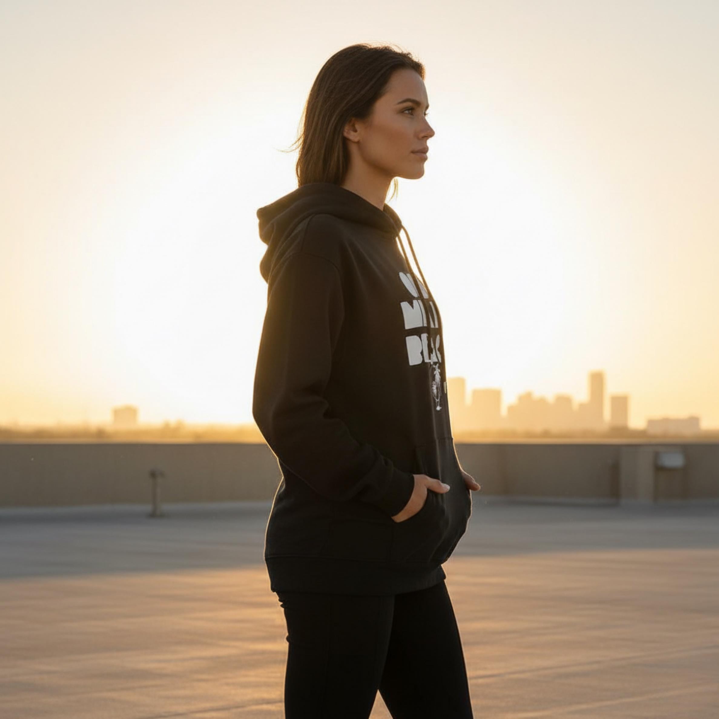 Old Miami Beach Hoodie | 70s Cotton Coastal Sweatshirt