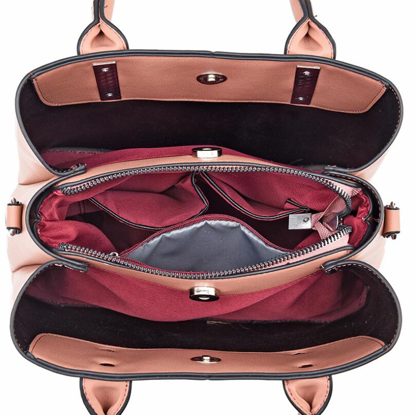 Women's solid shoulder and crossbody bag in eight color options