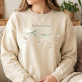 Personalized Floral Mom Sweatshirt | Custom Family Names Gift