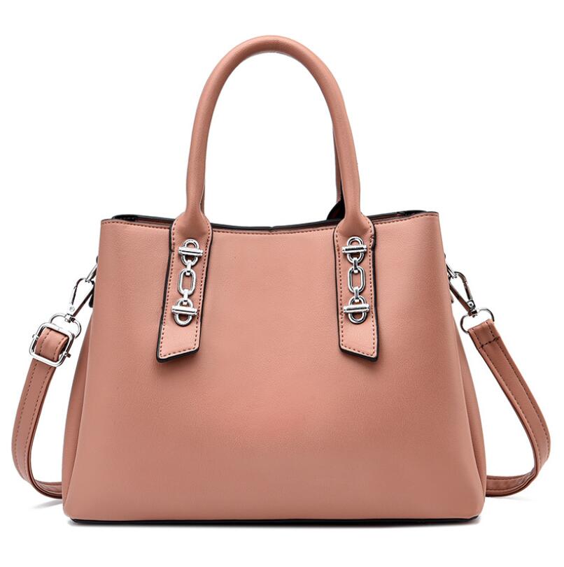 Women's solid shoulder and crossbody bag in eight color options