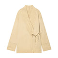 Off-white relaxed kimono jacket in sizes S to L