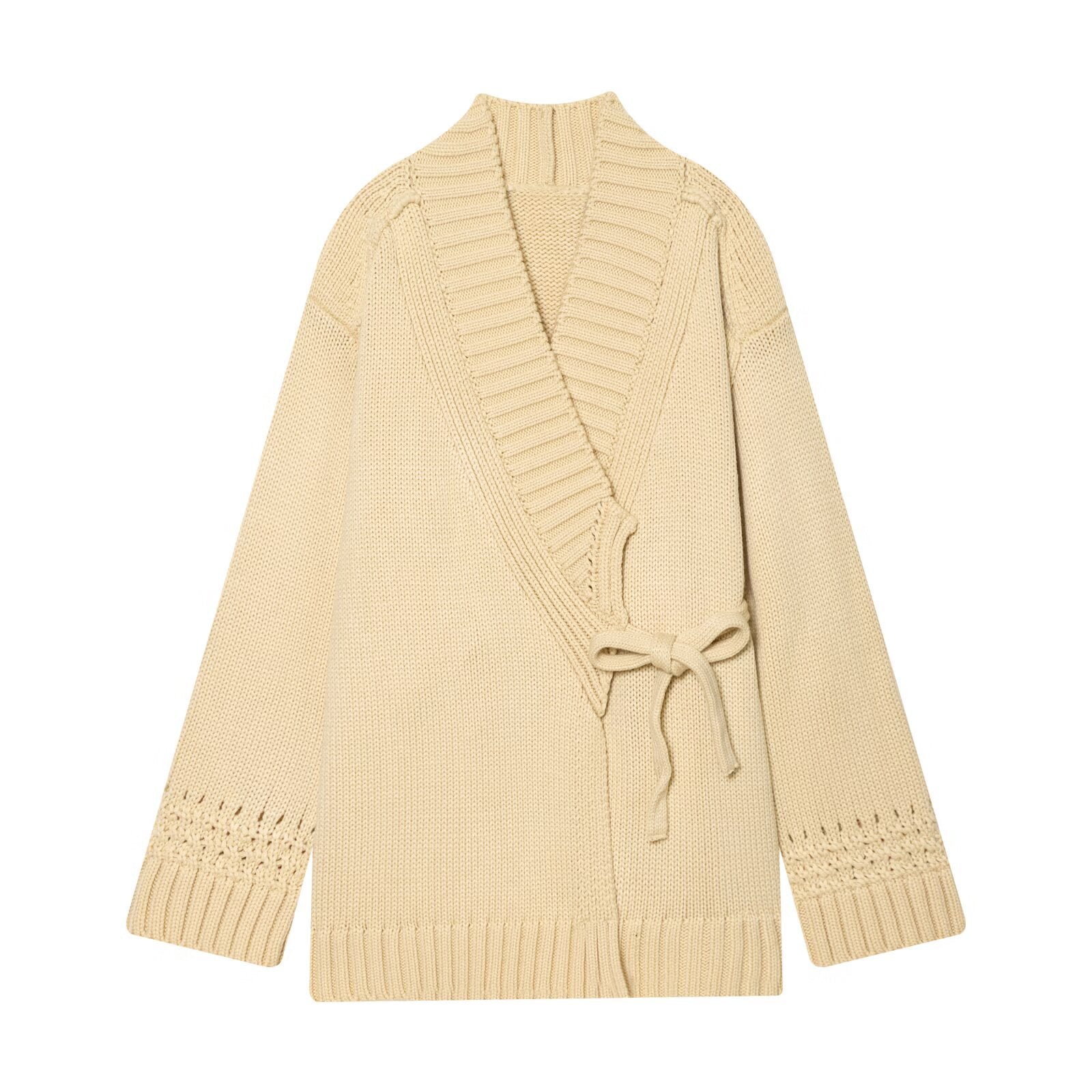 Off-white relaxed kimono jacket in sizes S to L
