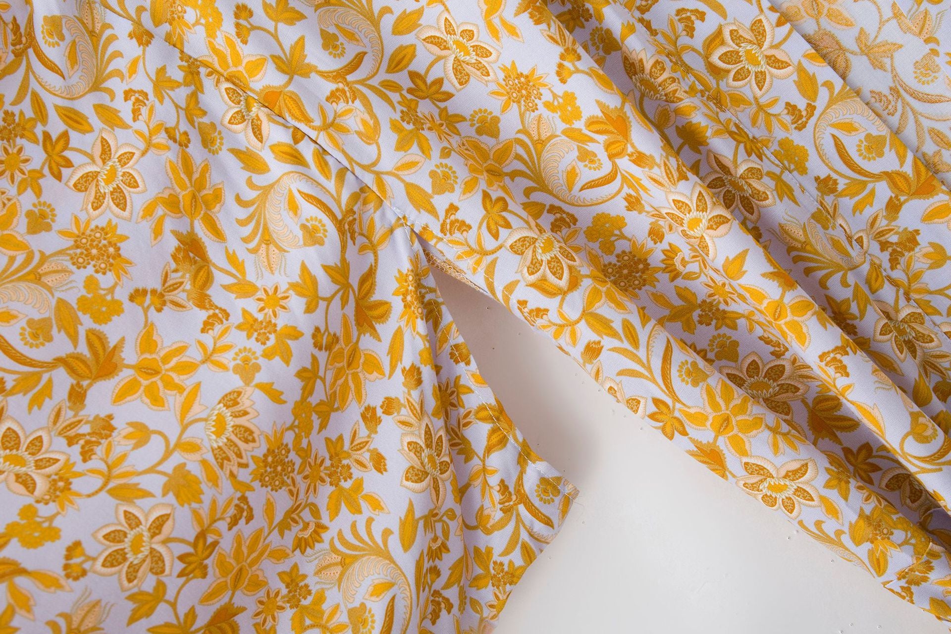 Women's bohemian cotton kimono for resort layering