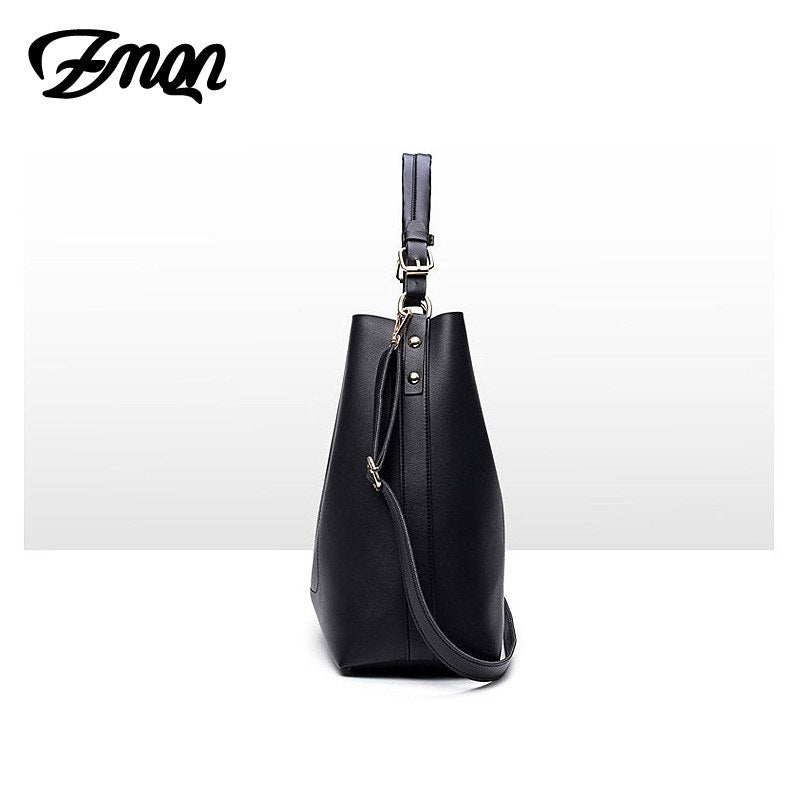 Women's large PU shoulder tote bag, approximately 31 × 14 × 29 cm