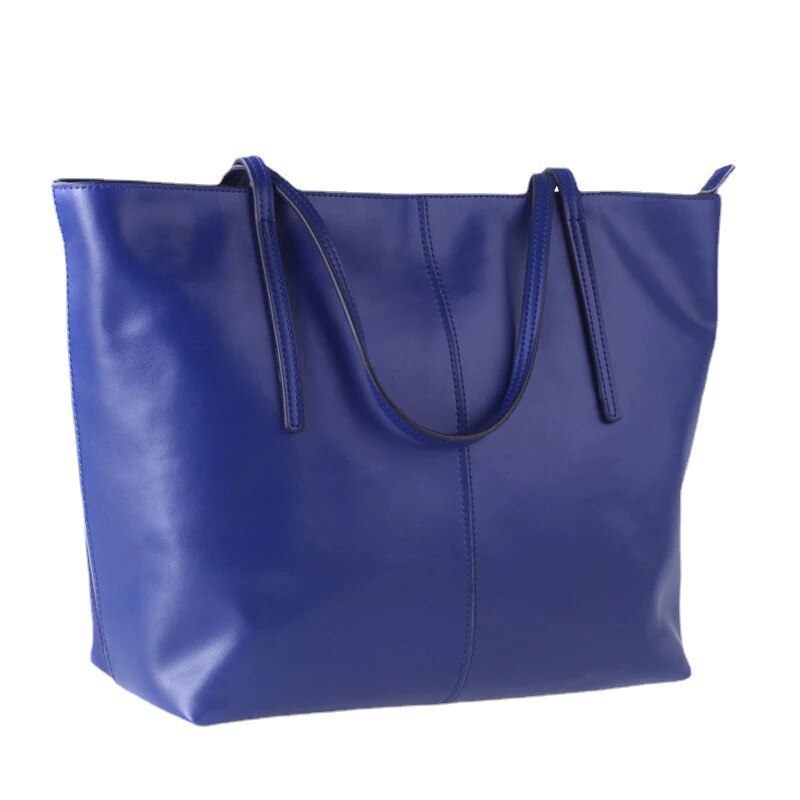 Women's felt puffer tote bag in multiple colors and sizes