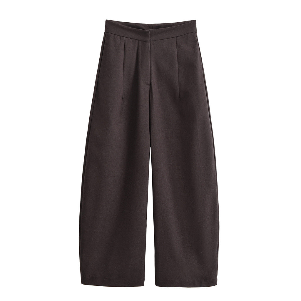 Women's coordinated kimono jacket and pants set in solid color