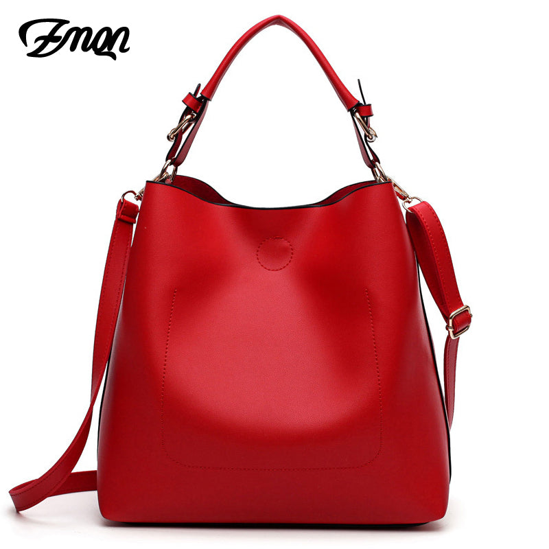 Women's large PU shoulder tote bag, approximately 31 × 14 × 29 cm