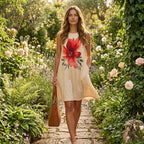 Floral A-Line Pocket Dress | Loose Summer Vacation Dress