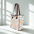 Boho Floral Tote Bag | Water-Resistant Summer Shoulder Bag