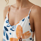 Boho Floral Maxi Sundress with Pockets | Sleeveless Vacation Dress
