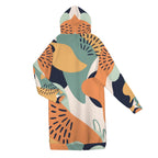 Abstract Long Cardigan | Geometric Bohemian Kimono Coat