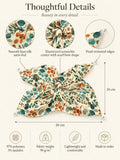Botanical Berry Bow Scrunchie - hero view