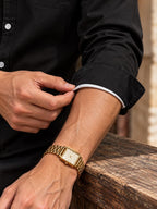 ByZaynCo Black Peach-Skin Button-Up Shirt | Long Sleeve — product image 3