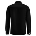 ByZaynCo Black Peach-Skin Button-Up Shirt | Long Sleeve — product image 13