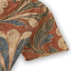 ByZaynCo Terracotta Baroque Slub Cotton Shirt | Short Sleeve — product image 20
