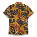 ByZaynCo Mustard 70s Slub Cotton Shirt | Short Sleeve — product image 20