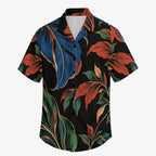 ByZaynCo Black Floral Cotton Poplin Camp Collar Shirt — product image 6