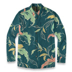 ByZaynCo Teal Botanical Slub Cotton Shirt | Long Sleeve — product image 6
