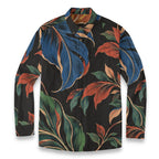 ByZaynCo Black Floral Slub Cotton Shirt | Long Sleeve — product image 6
