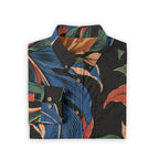 ByZaynCo Black Floral Slub Cotton Shirt | Long Sleeve — product image 9