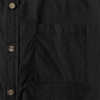 ByZaynCo men's black slub cotton long-sleeve shirt — product view 16