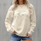 Personalized Floral Mom Sweatshirt | Custom Family Names Gift