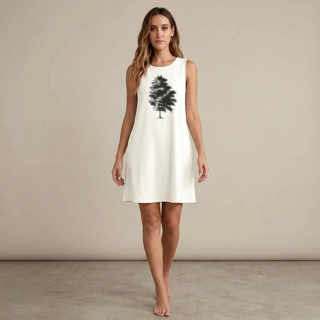 Relaxed A-Line Pocket Mini Dress | Flowy Summer Vacation Dress