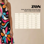 Retro Floral Pocket Mini Dress | Loose A-Line Summer Dress