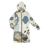 Abstract Geometric Zip Hoodie | Modern Art Streetwear