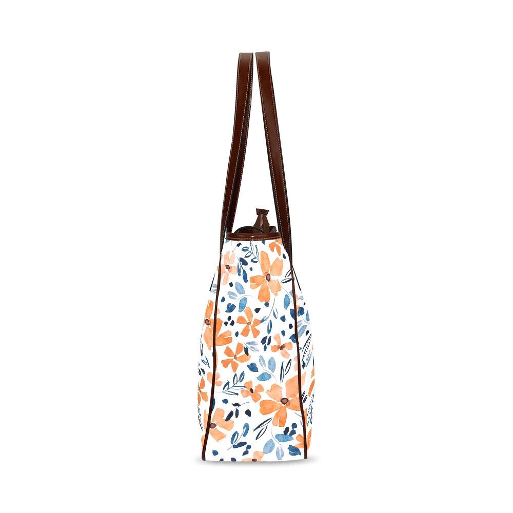 Boho Floral Tote Bag | Water-Resistant Summer Shoulder Bag