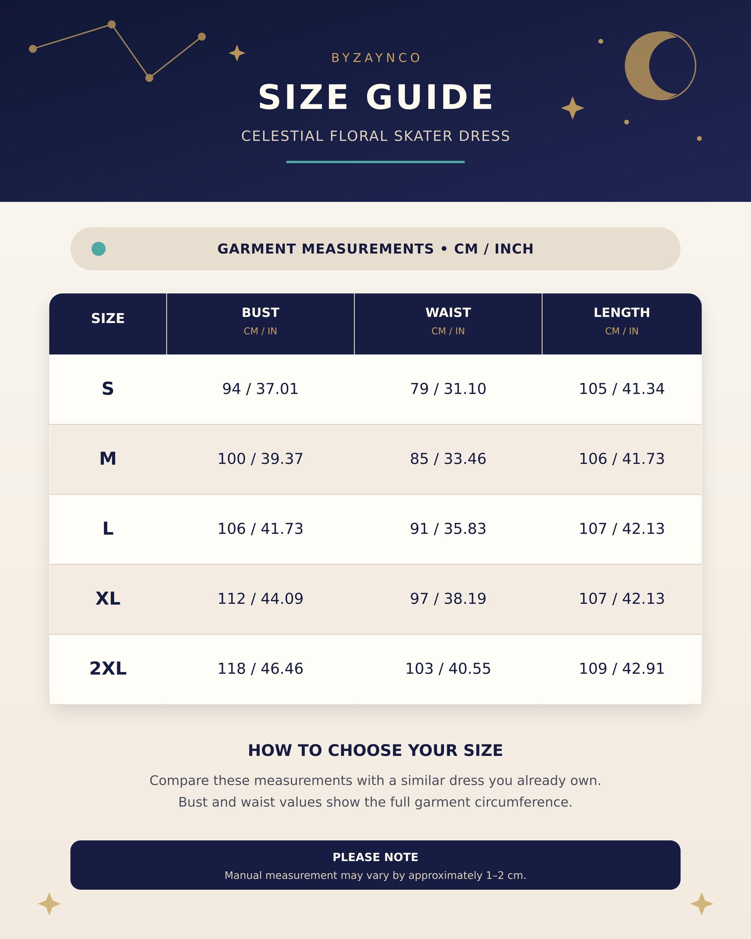 Celestial Floral Midi Dress, Navy Moon Star Whimsigoth Sundress – image 13