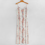 Boho Floral Maxi Slip Dress | Lightweight Beach Vacation Outfit
