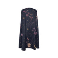 Celestial Floral A-Line Mini Dress with Pockets - image 1