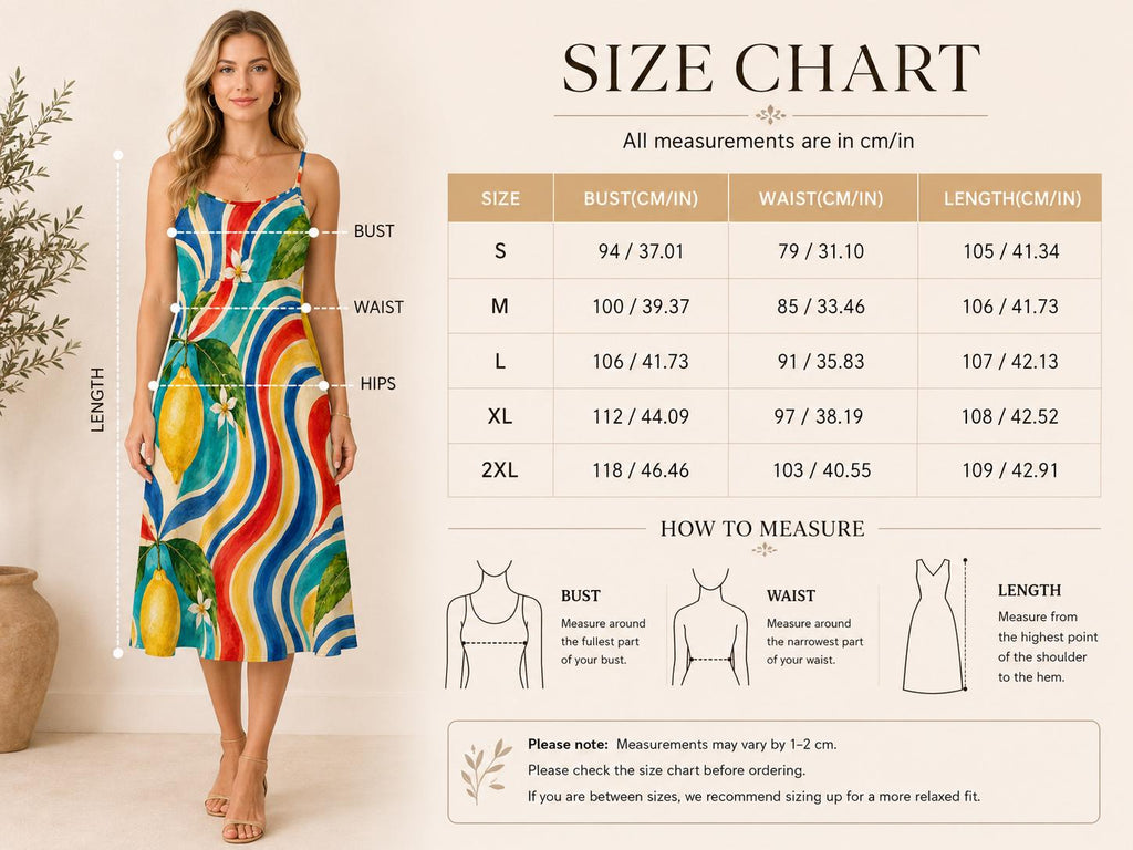 Amalfi Coast Lemon Dress, 70s Italian Watercolor Print Slip, Mediterranean Vacation Outfit - image 4