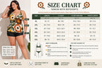 Plus Size Retro Floral Tankini With Shorts, 70s Modest Swimwear Beach Vacation Outfit - image 10