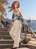 ByZaynCo Ocean Art off shoulder sweatshirt - photo 1