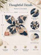 Seashell Bow Scrunchie - hero view